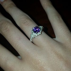 Vintage silver ring.